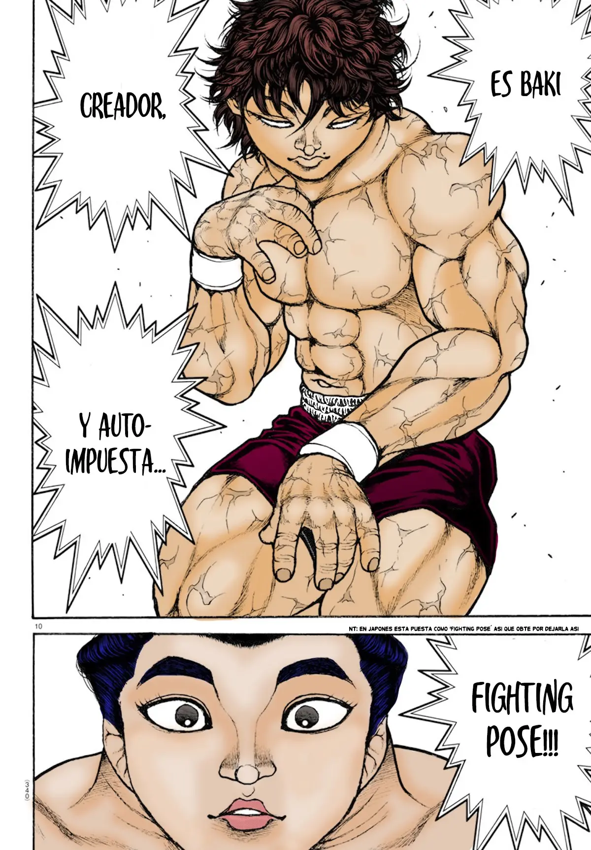 Baki Dou capítulo 85, página 11