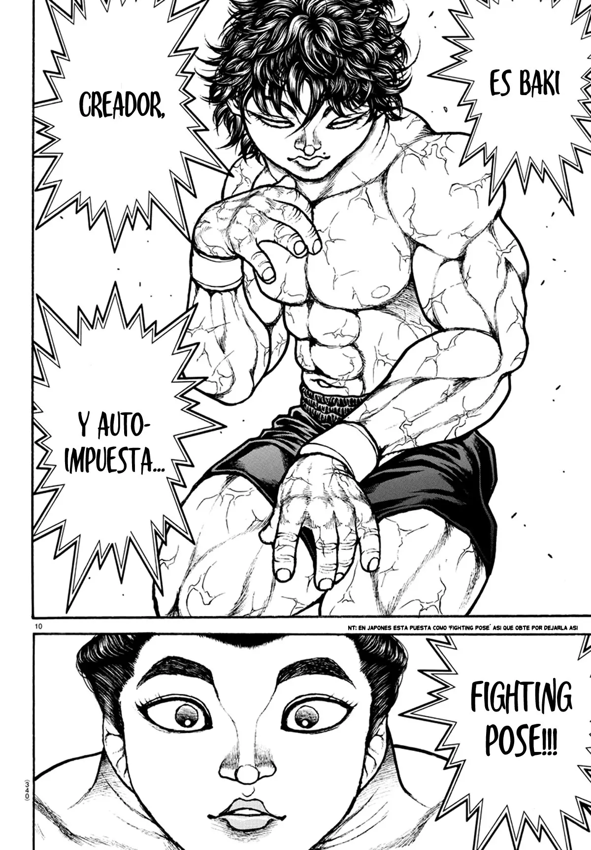 Baki Dou capítulo 85, página 12