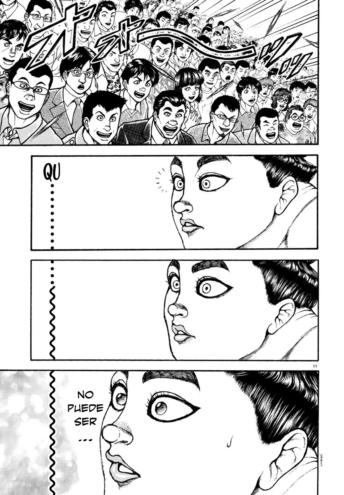 Baki Dou capítulo 85, página 13