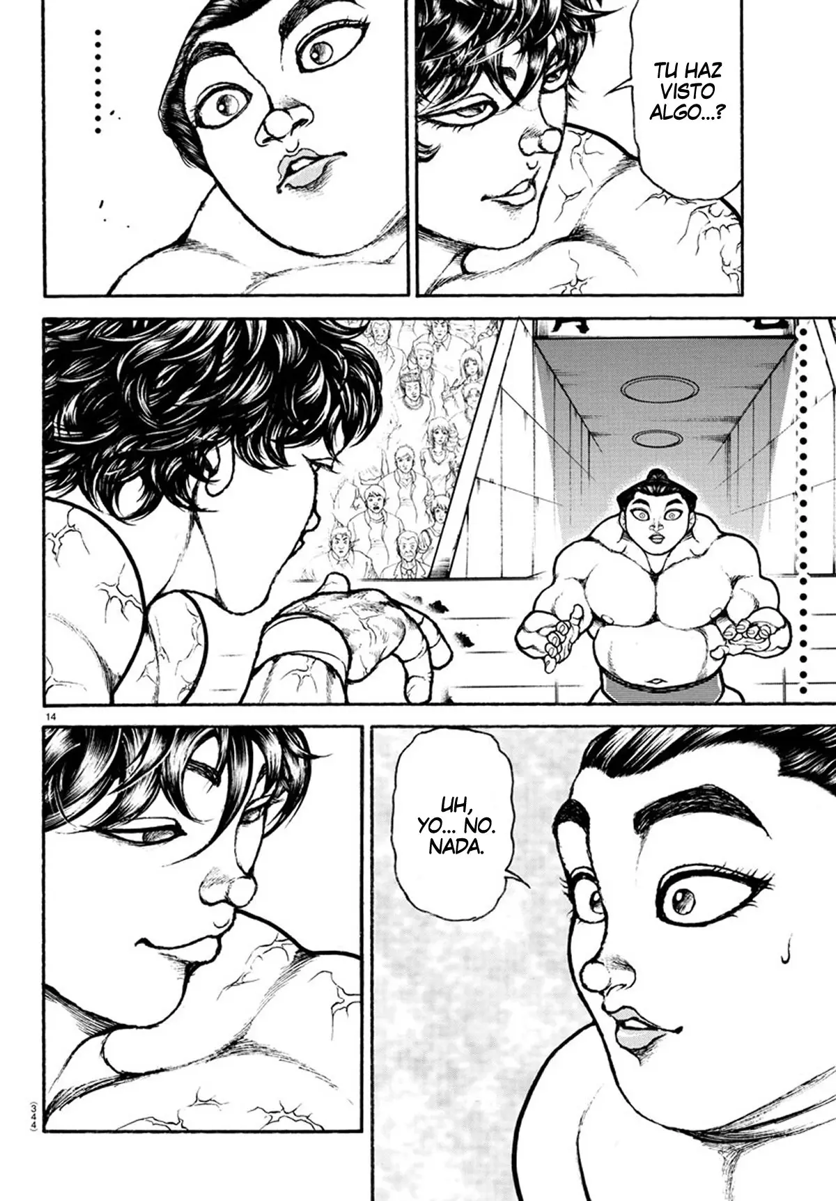 Baki Dou capítulo 85, página 16