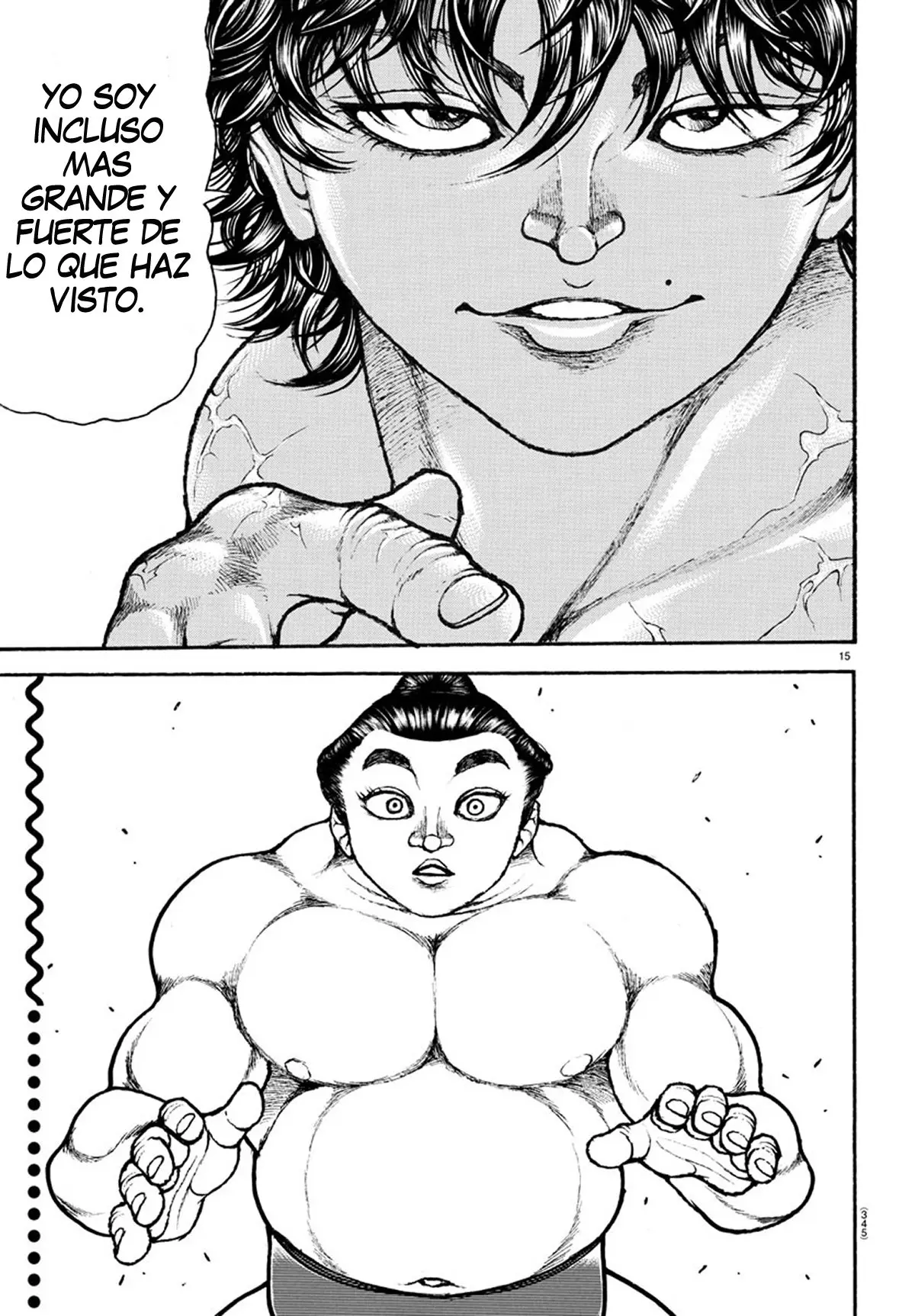 Baki Dou capítulo 85, página 17