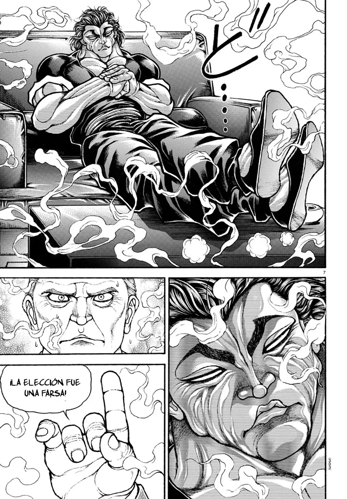 Baki Dou capítulo 86, página 8