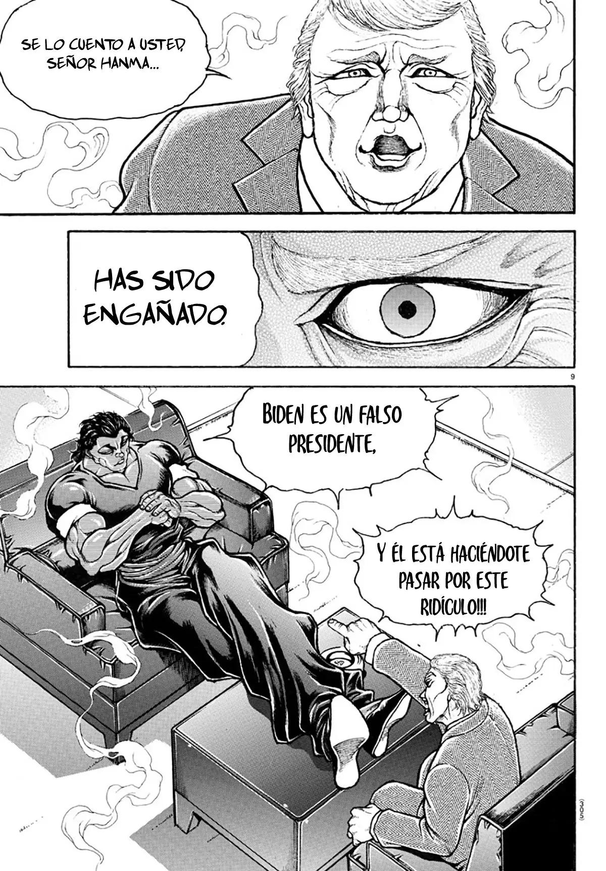 Baki Dou capítulo 86, página 10