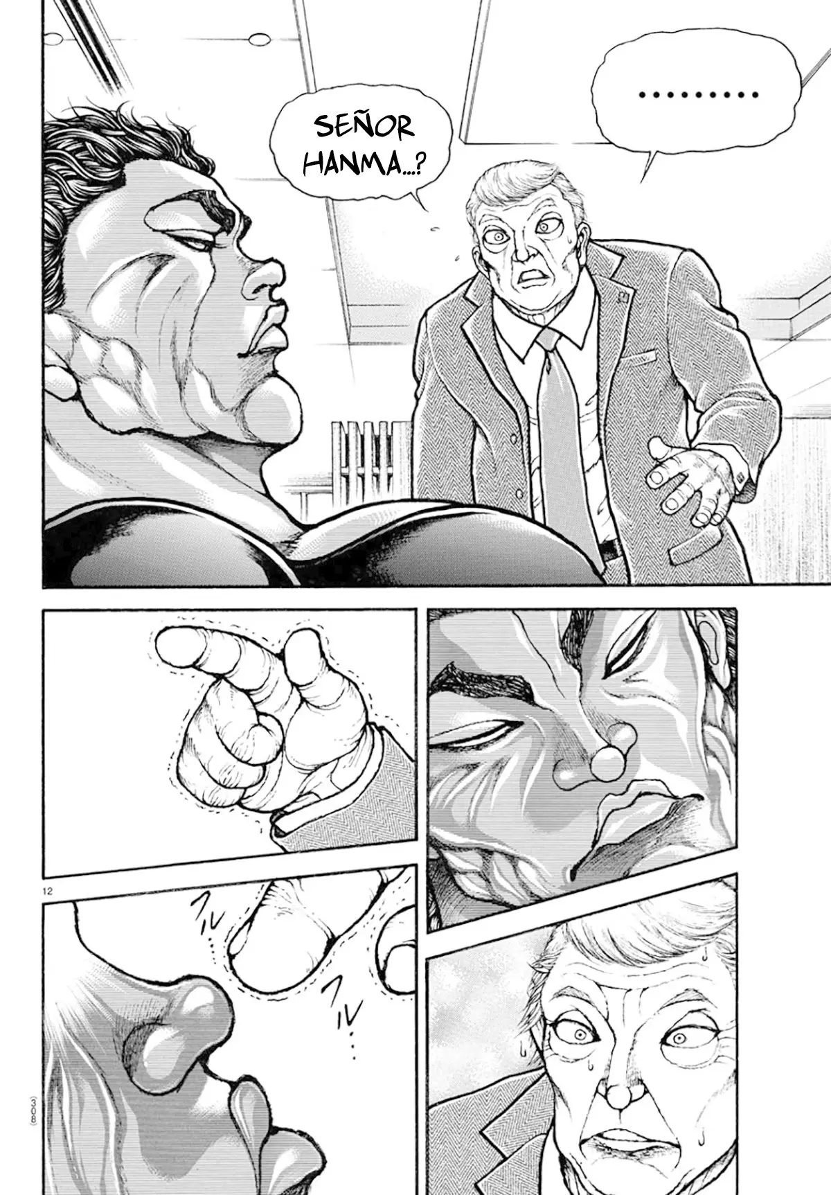 Baki Dou capítulo 86, página 13