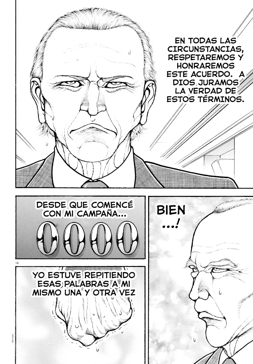 Baki Dou capítulo 86, página 15
