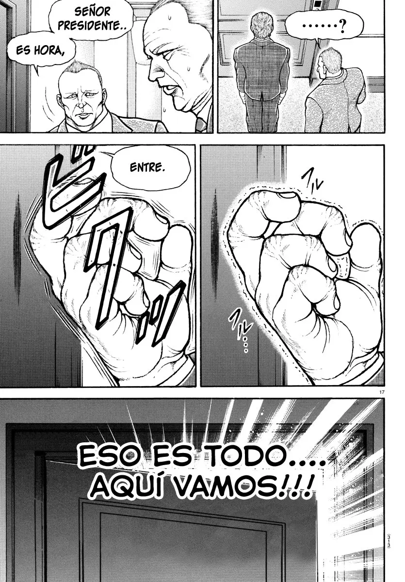 Baki Dou capítulo 86, página 18