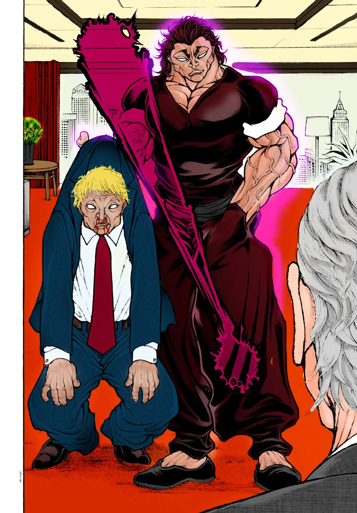 Baki Dou capítulo 86, página 22