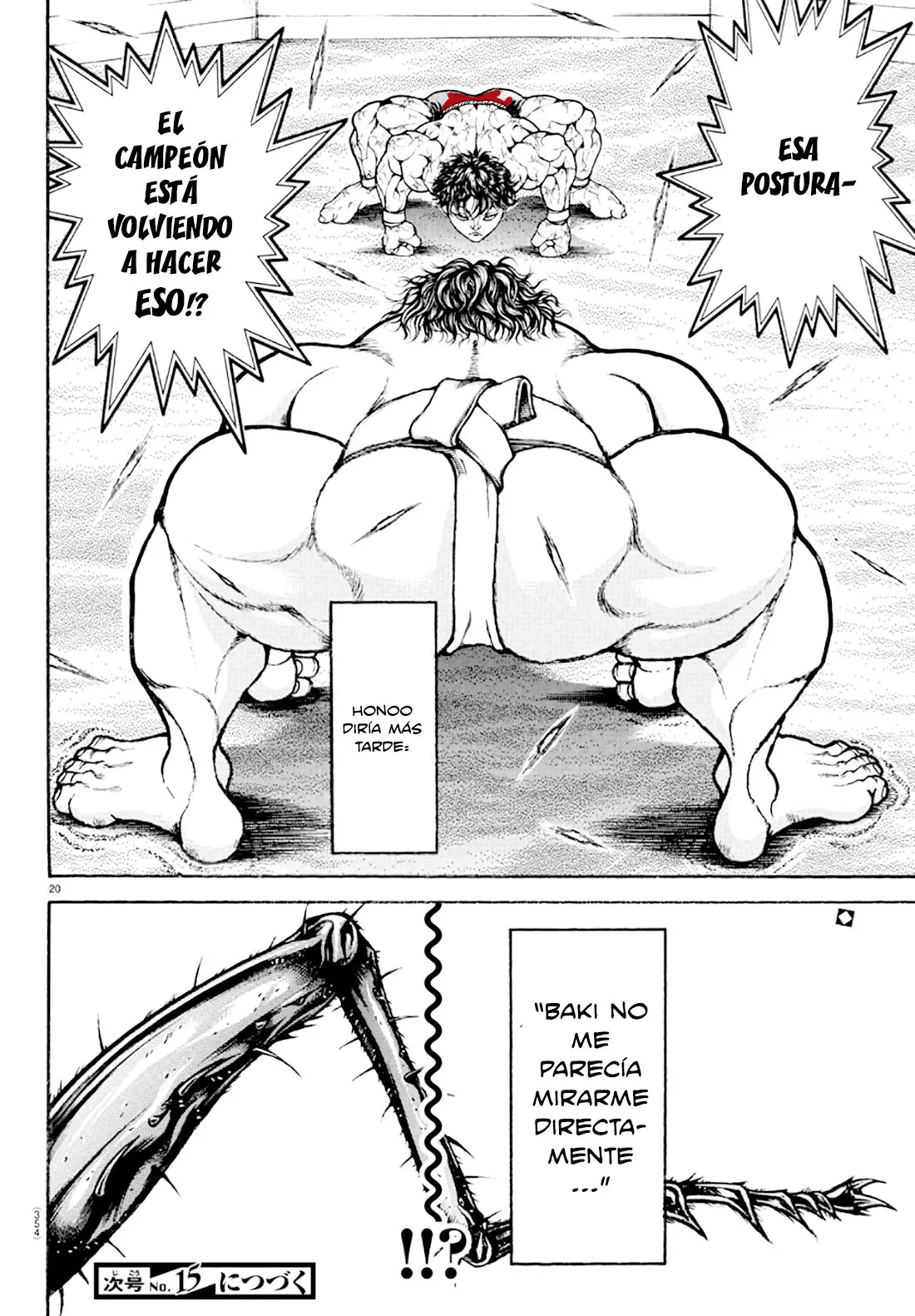 Baki Dou capítulo 87, página 21