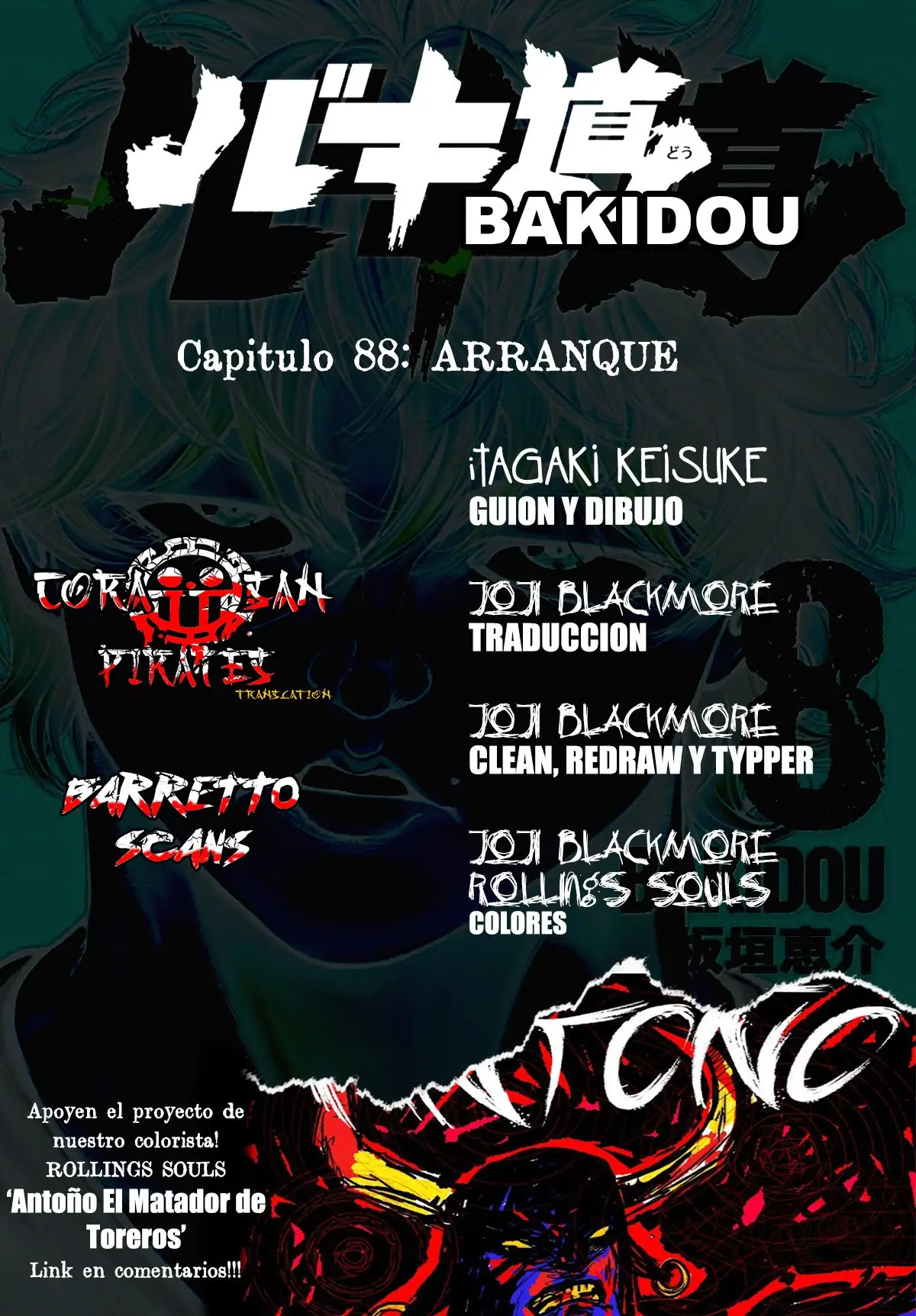 Baki Dou capítulo 88, página 1