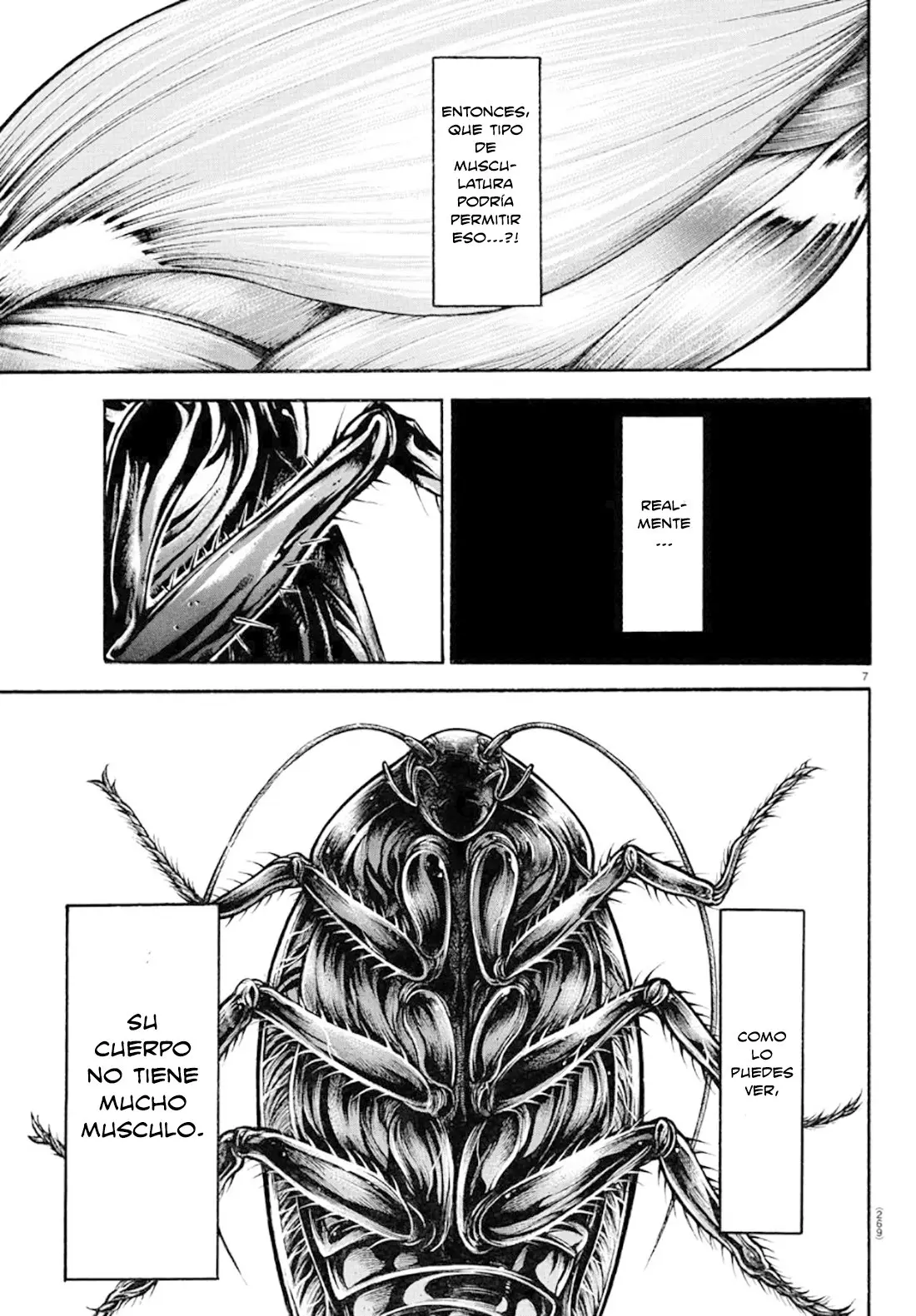 Baki Dou capítulo 88, página 8