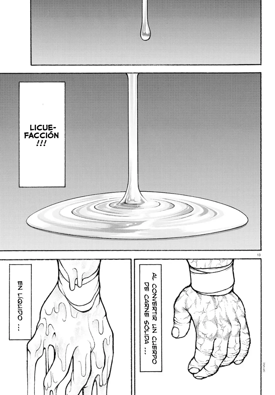Baki Dou capítulo 88, página 14