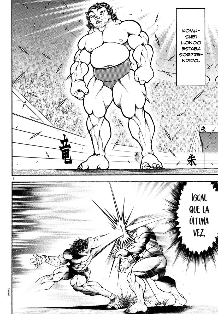 Baki Dou capítulo 89, página 8