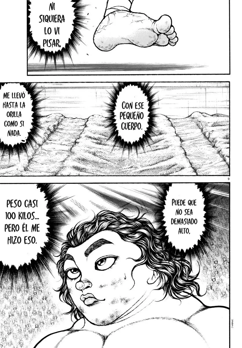 Baki Dou capítulo 89, página 9