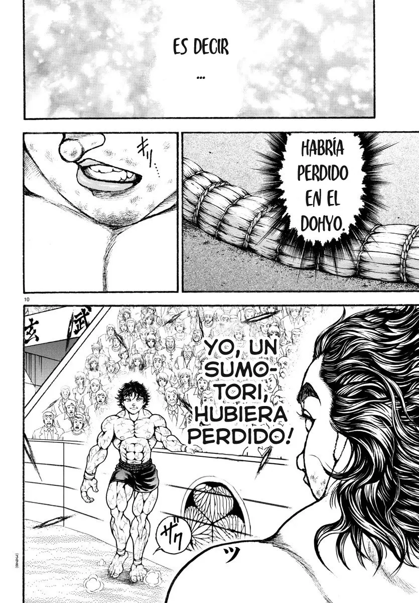 Baki Dou capítulo 89, página 10