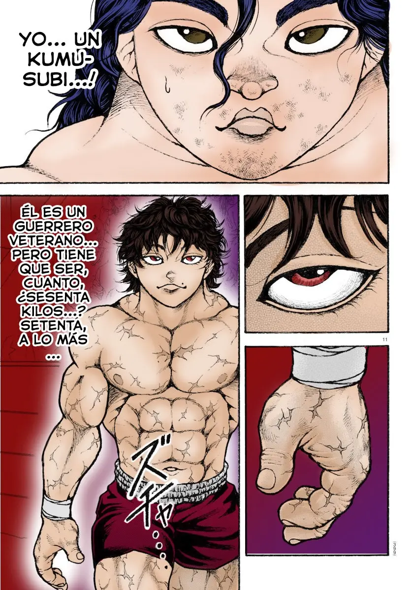Baki Dou capítulo 89, página 11
