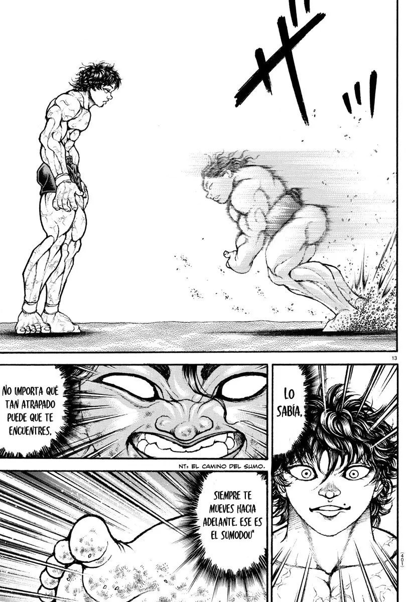 Baki Dou capítulo 89, página 14