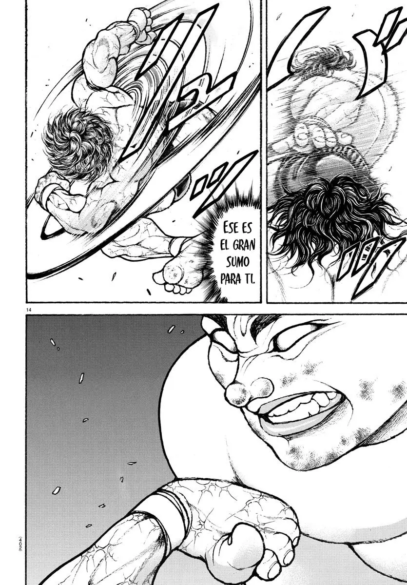 Baki Dou capítulo 89, página 15