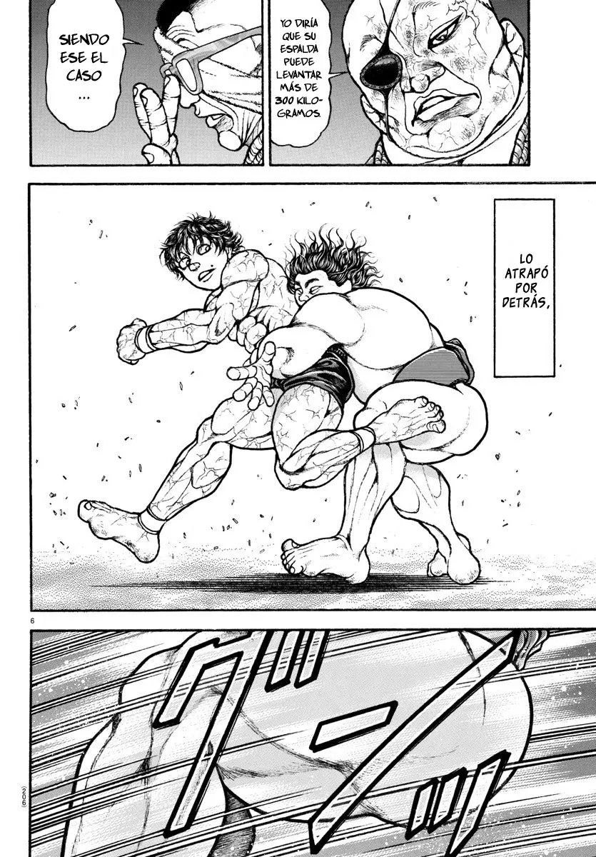 Baki Dou capítulo 90, página 7