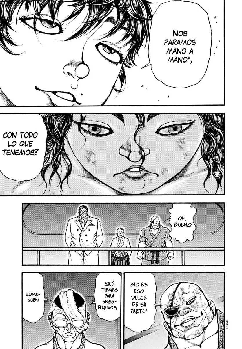 Baki Dou capítulo 91, página 6