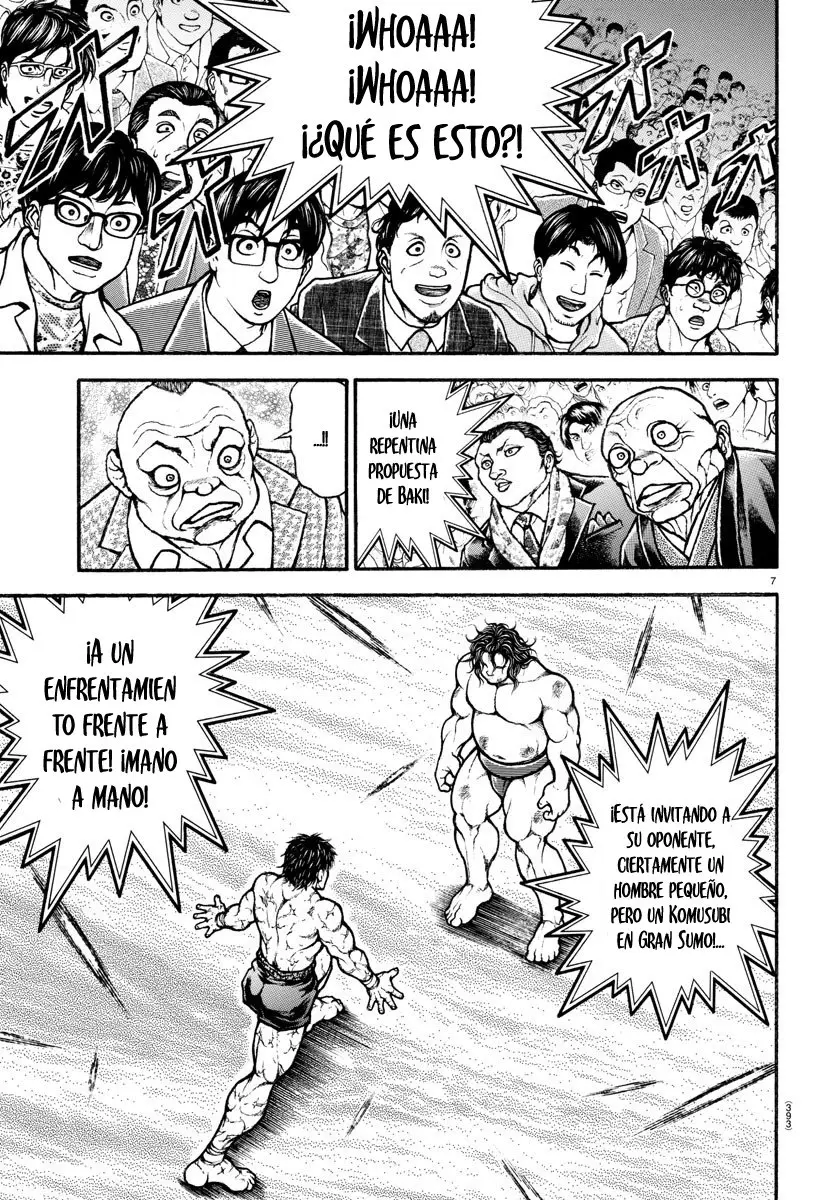 Baki Dou capítulo 91, página 8