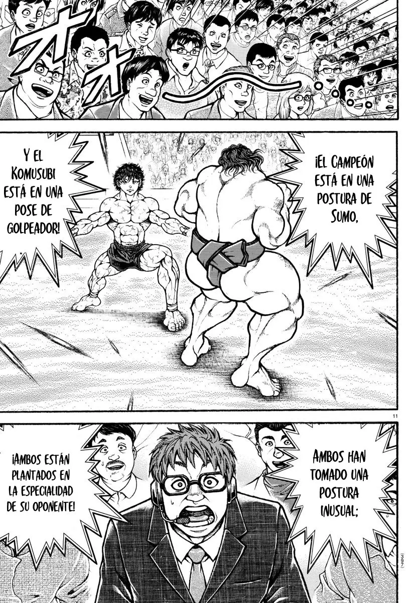 Baki Dou capítulo 91, página 12