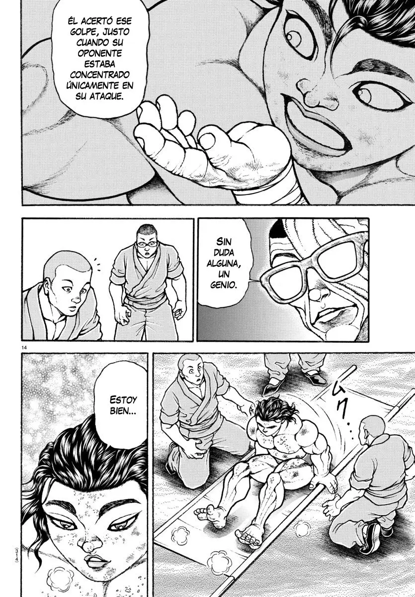 Baki Dou capítulo 92, página 15
