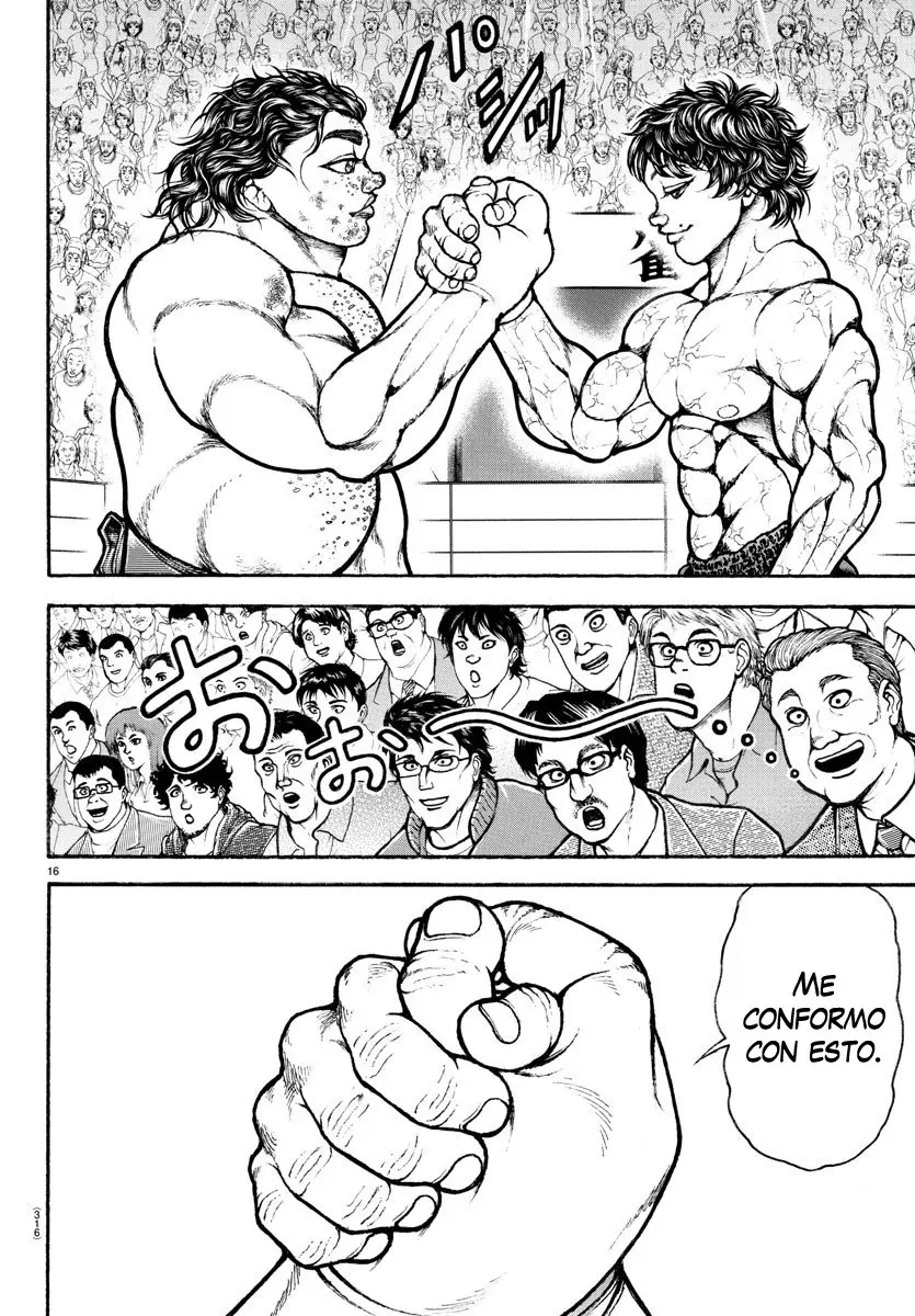 Baki Dou capítulo 92, página 17
