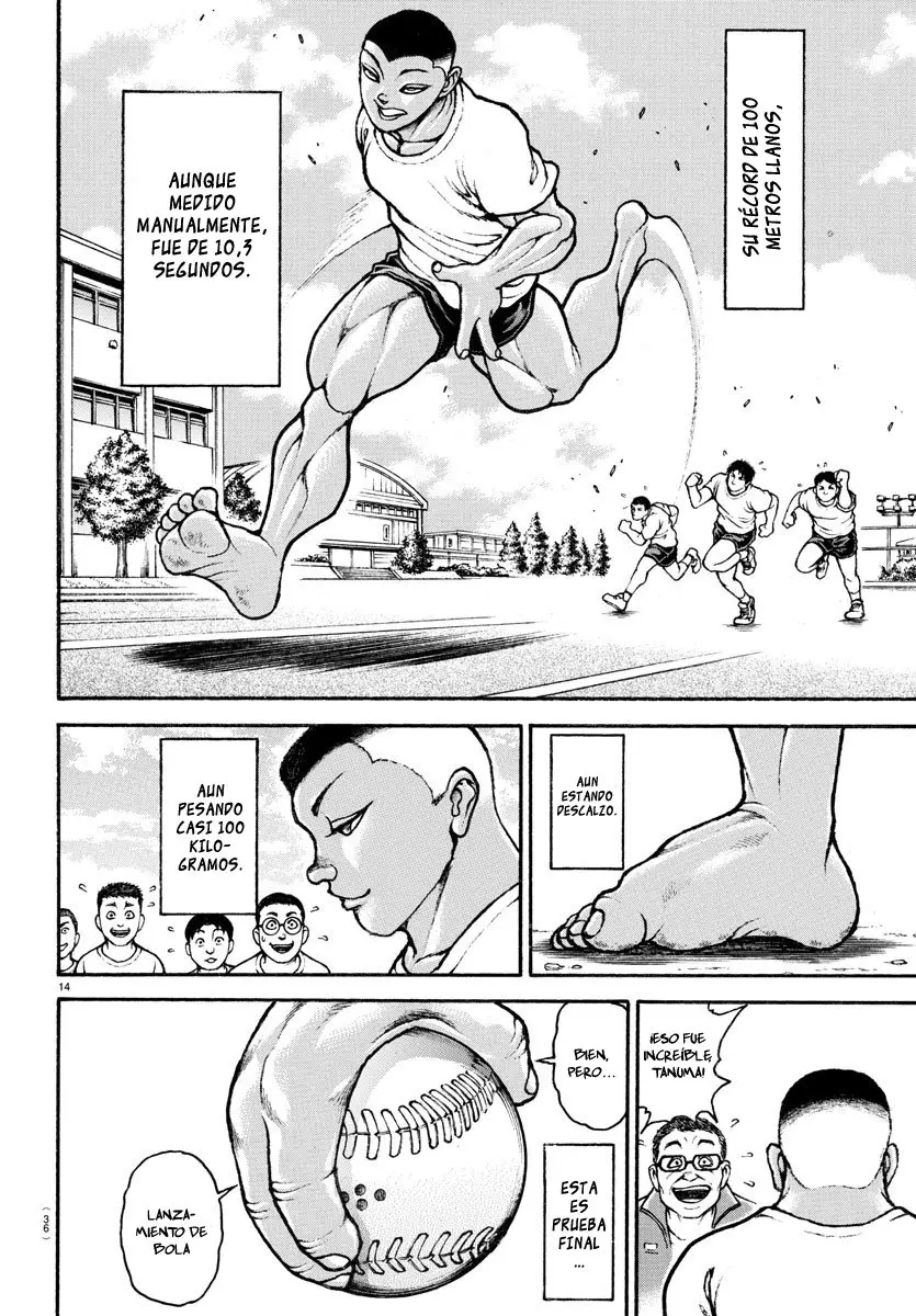 Baki Dou capítulo 93, página 16