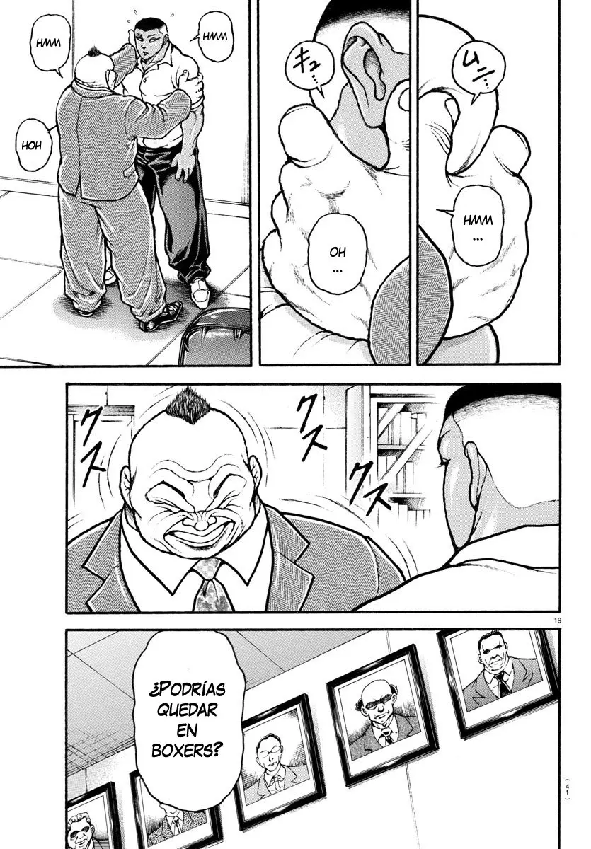 Baki Dou capítulo 93, página 21