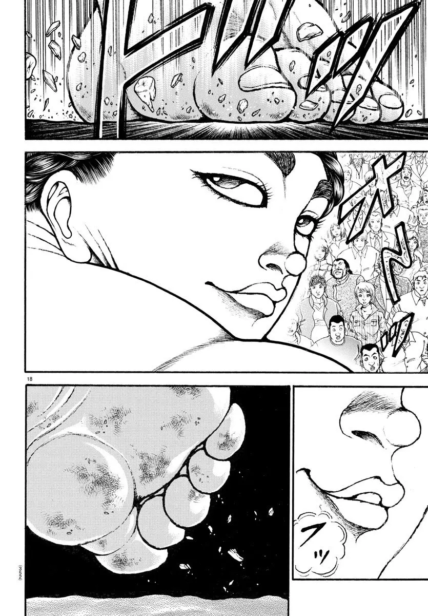 Baki Dou capítulo 94, página 18