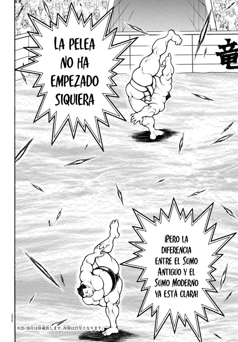 Baki Dou capítulo 94, página 20
