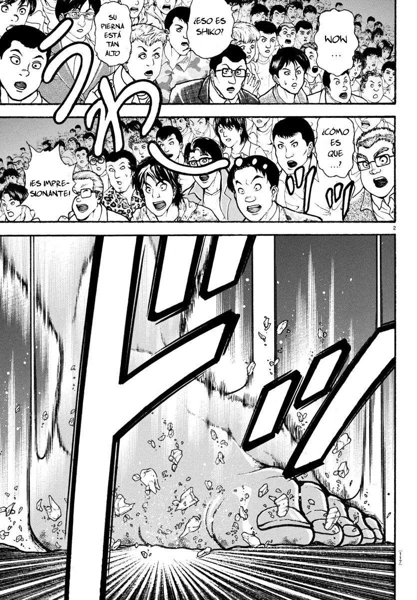Baki Dou capítulo 95, página 3
