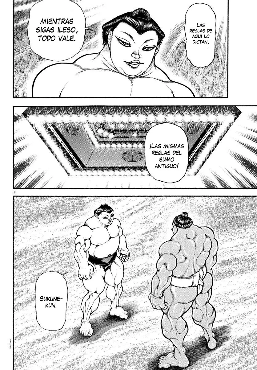 Baki Dou capítulo 95, página 10