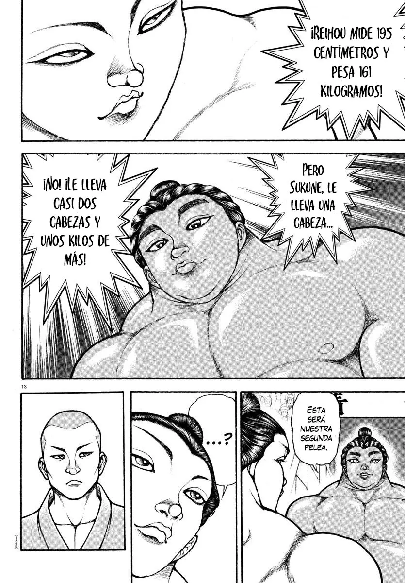 Baki Dou capítulo 95, página 14