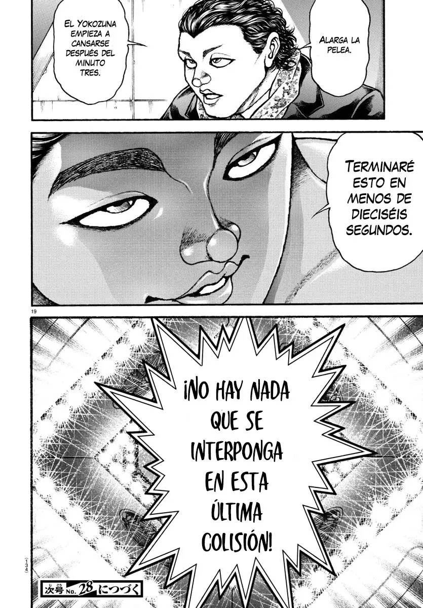 Baki Dou capítulo 95, página 20