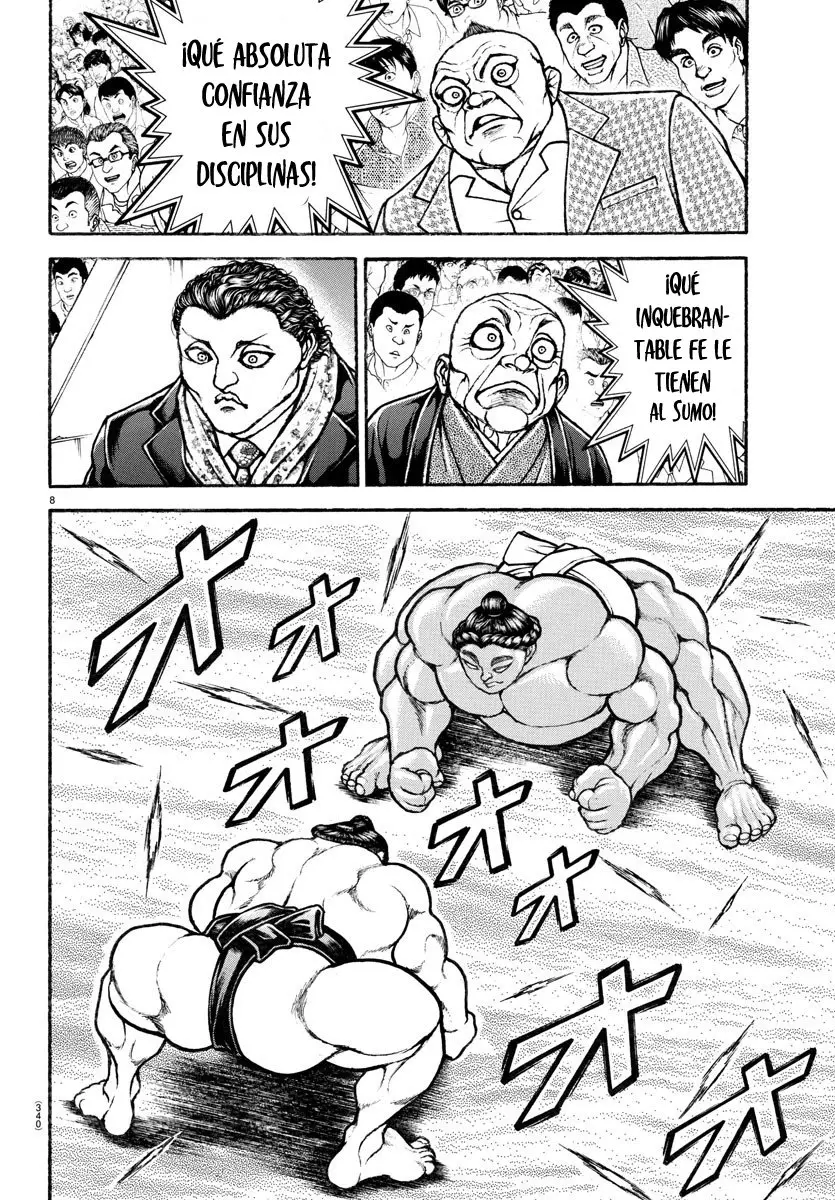 Baki Dou capítulo 96, página 6