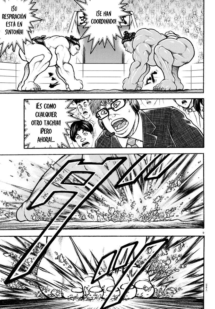 Baki Dou capítulo 96, página 7