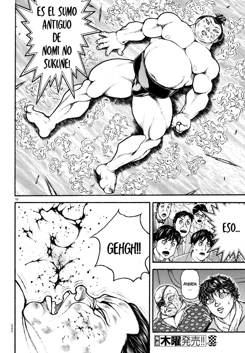 Baki Dou capítulo 97, página 9