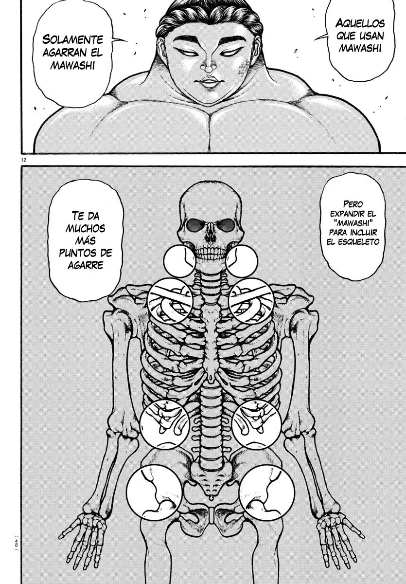 Baki Dou capítulo 98, página 12