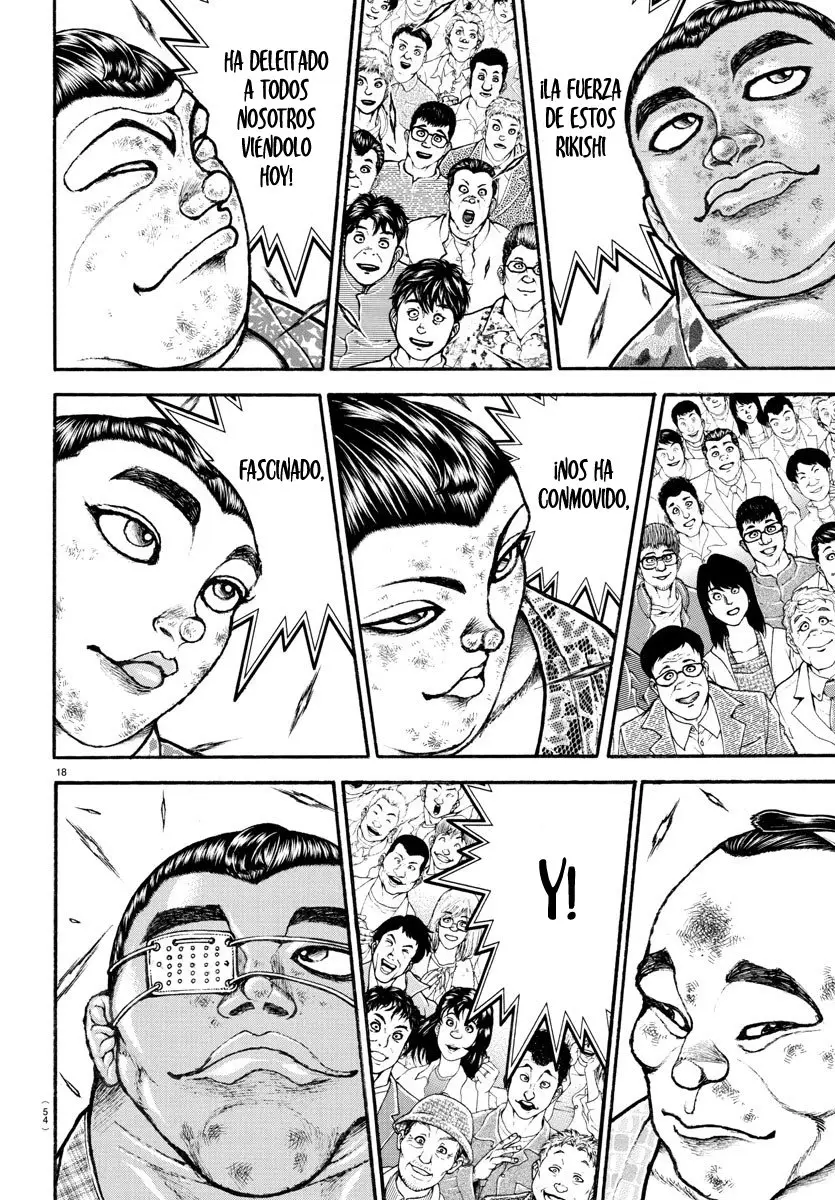 Baki Dou capítulo 98, página 17