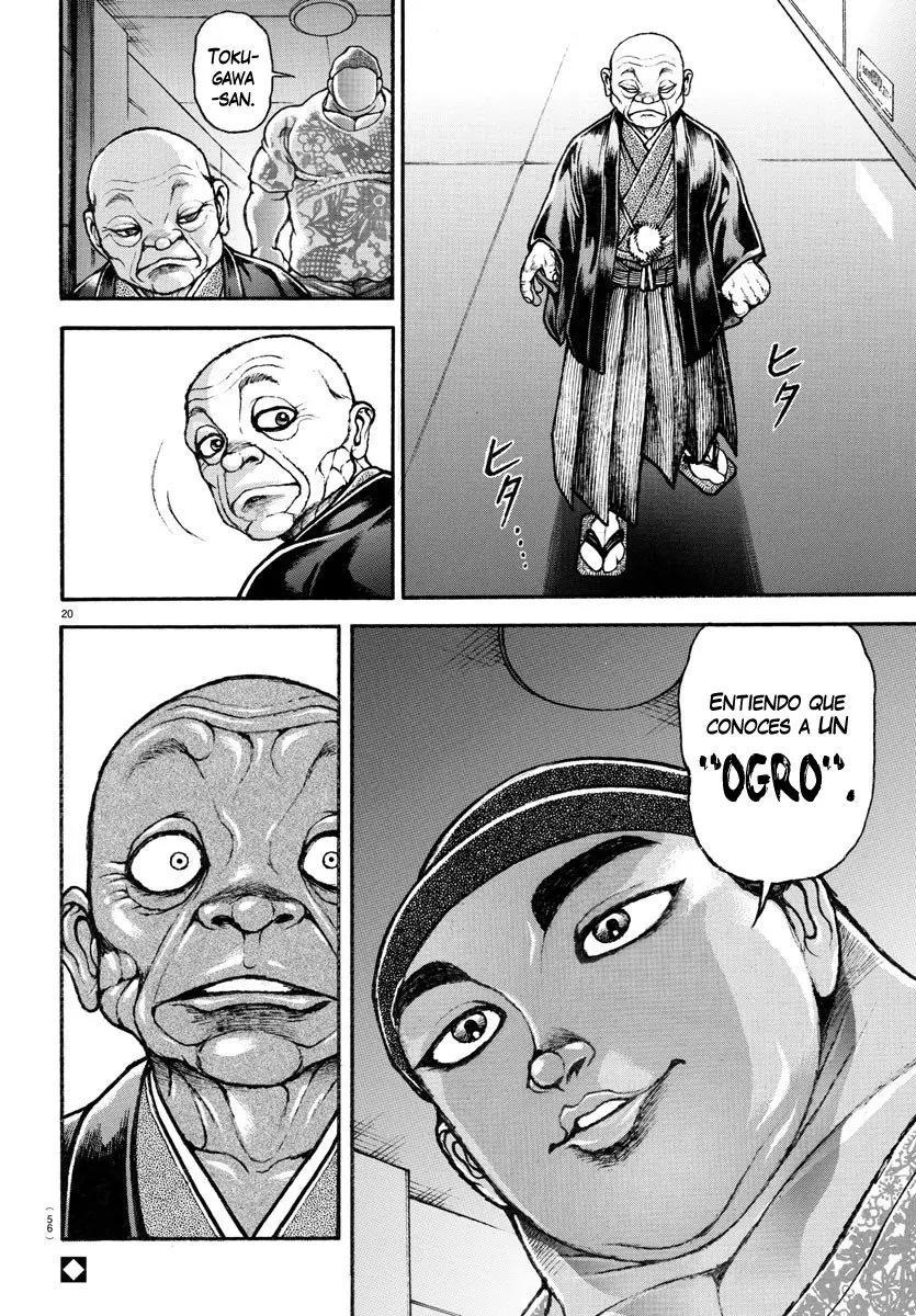 Baki Dou capítulo 98, página 19