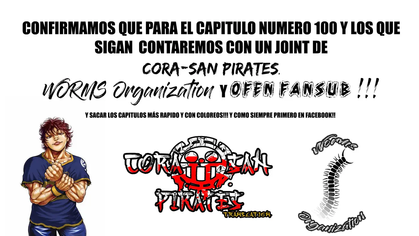 Baki Dou capítulo 99, página 3