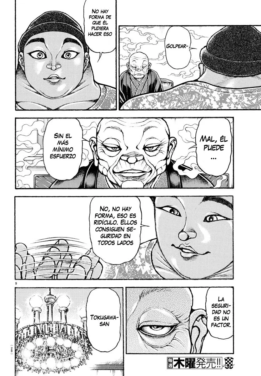 Baki Dou capítulo 99, página 15