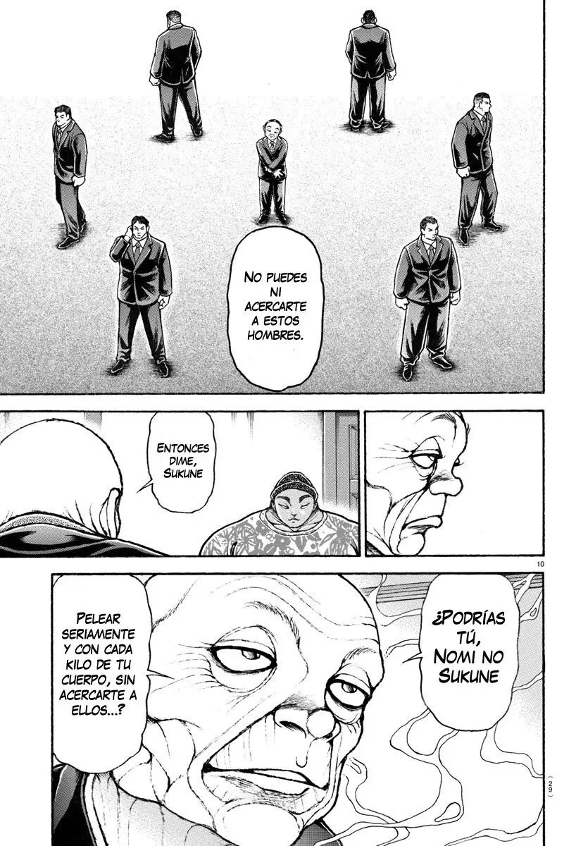 Baki Dou capítulo 99, página 16