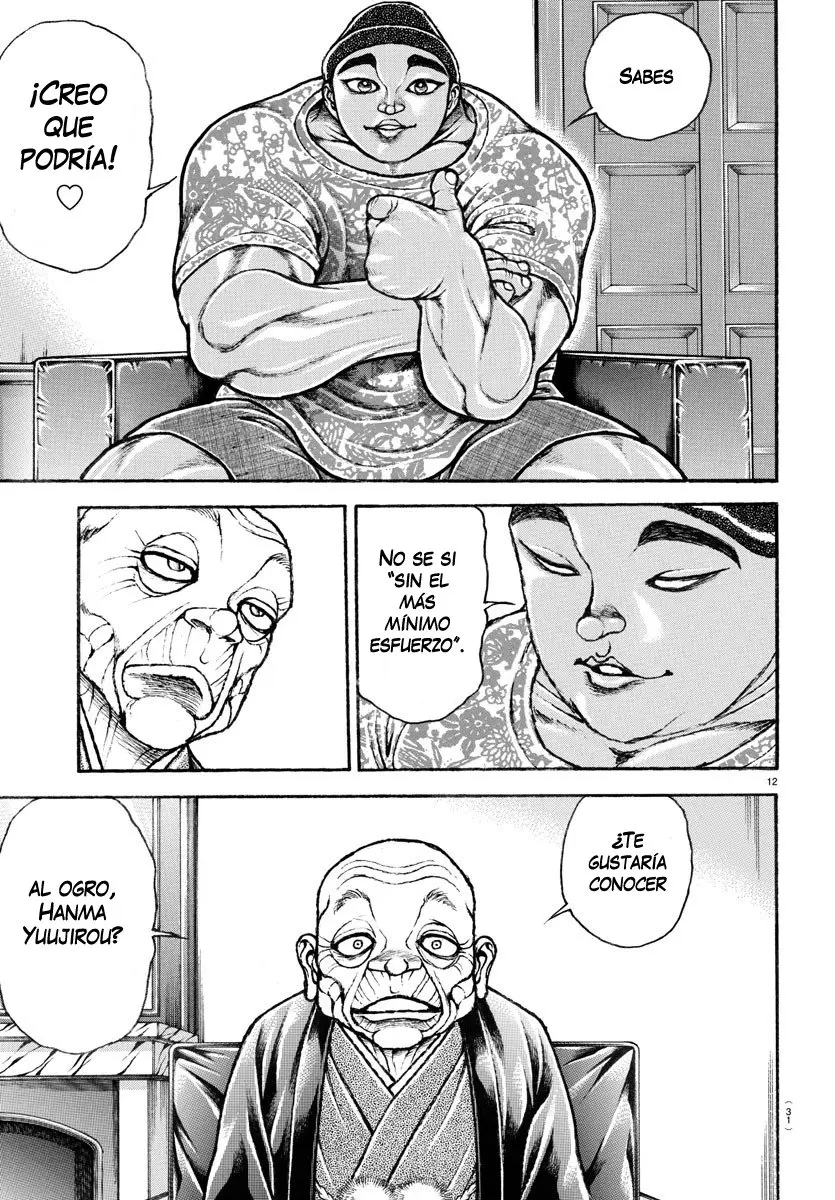 Baki Dou capítulo 99, página 18