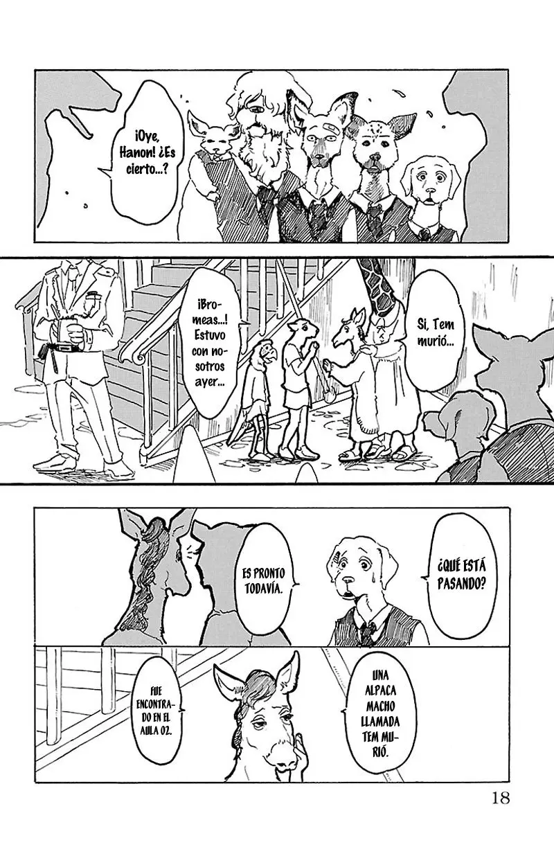 Beastars capítulo 1, página 18