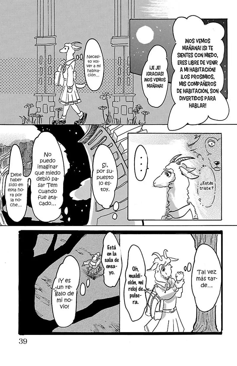 Beastars capítulo 1, página 39