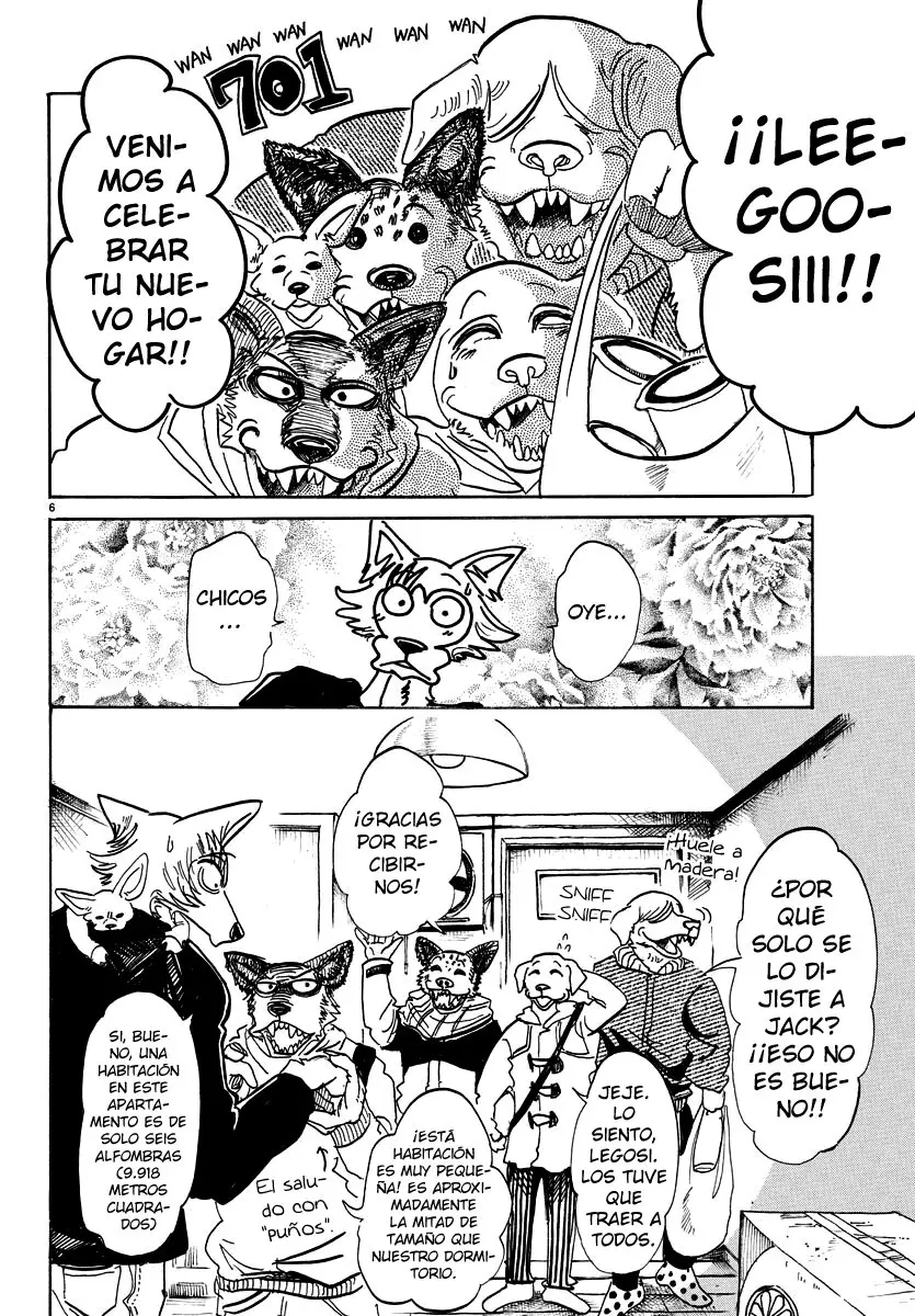 Beastars capítulo 101, página 7