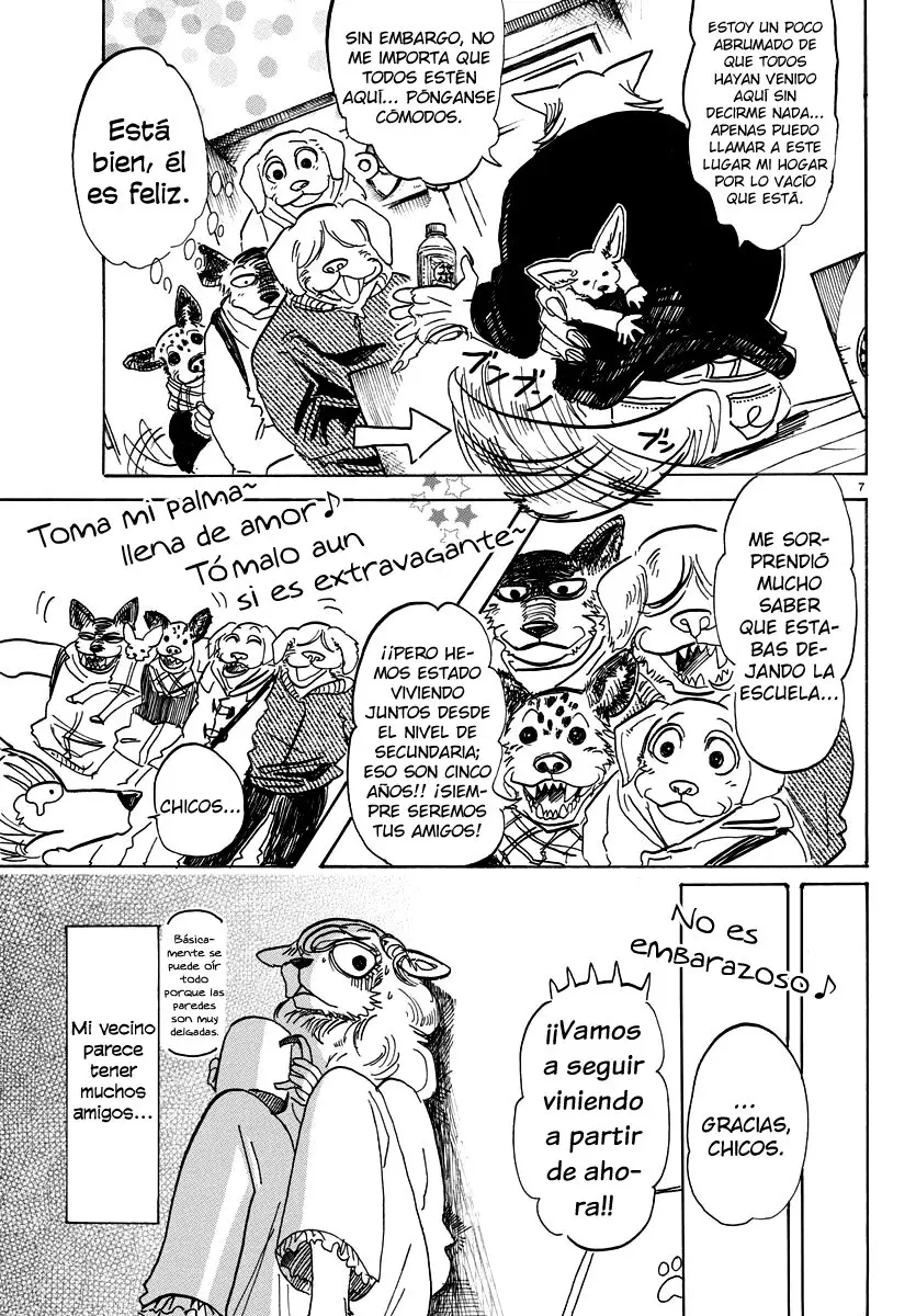 Beastars capítulo 101, página 8