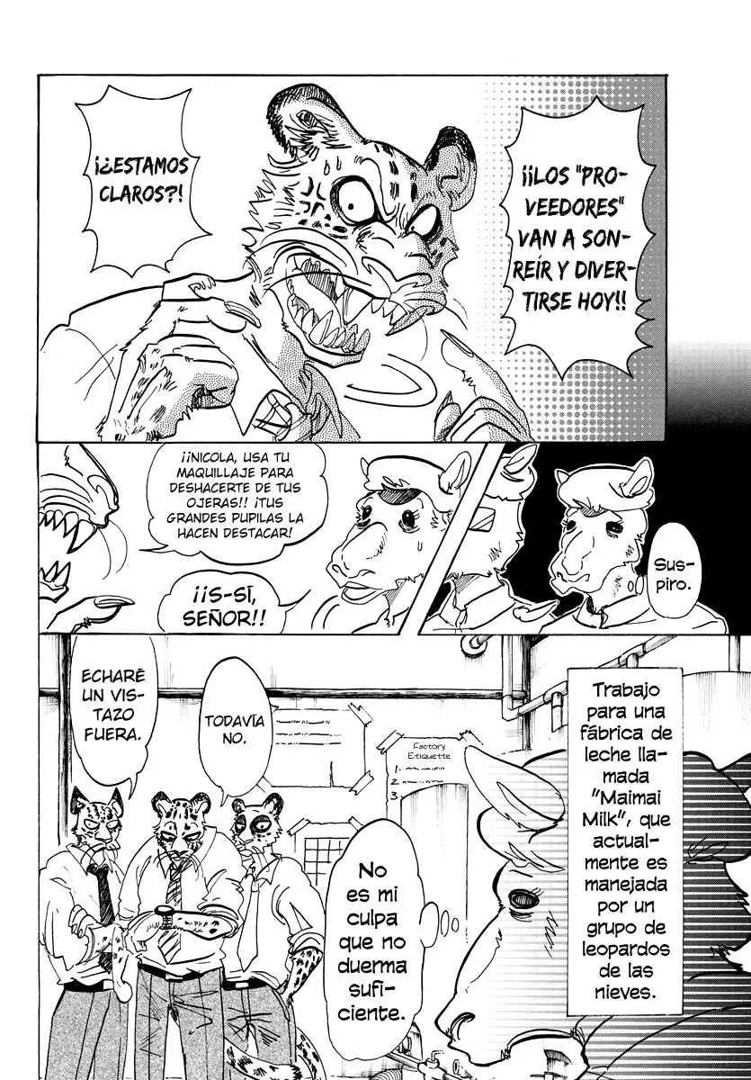 Beastars capítulo 102, página 3